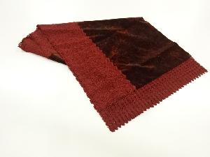 ビロードレース花鳥模様ショール